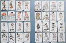  ?? Photo / Supplied ?? The Chad Valley Games 1925 Happy Families playing cards set.