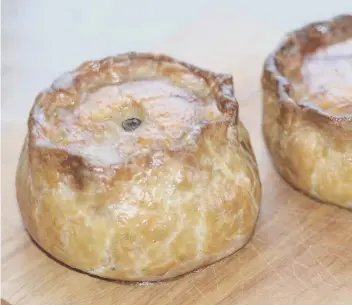  ??  ?? Alun’s lost the taste for pork pies because his daughter has been baking them for weeks.