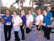  ?? SUBMITTED PHOTO ?? Members of the Broward Regional Health Planning Council team take part in the FLIPANY Fun Run. From left are Rachel Williams, Laurie Colon, Joanne Richter, Edwidge Solages, Yolanda Falcone and Lindsay Corrales.