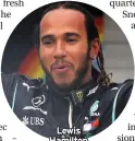  ??  ?? Lewis Hamilton