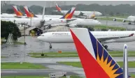  ?? AFP ?? PHILIPPINE Airlines is hoping to shift flights to Clark to help decongest the Ninoy Aquino Internatio­nal Airport (NAIA).