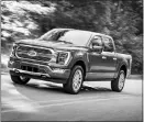  ?? FORD MOTOR CO. VIA AP ?? The 2021 Ford F-150 is an evolutiona­ry redesign of America’s best-selling pickup truck.