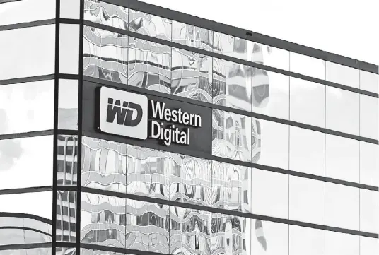  ??  ?? El edificio corporativ­o de Western Digital en California.