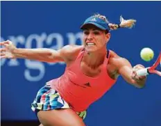  ?? AP ?? Angelique Kerber (above) may well have to contend with Karolina Pliskova at the Wuhan Open after getting the better of the Czech world number six in the US Open final.