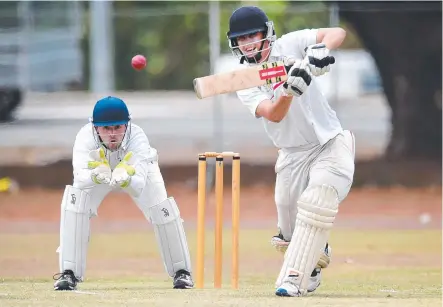  ?? GREAT ASSET: Norths batsman Adam Zabala in action against Suburban Parks last month. Picture: ALIX SWEENEY ??