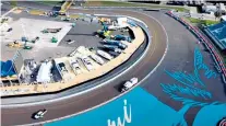  ?? ?? Next-level: A-listers Tom Brady and his wife Gisele Bundchen are expected to feature at the Miami Internatio­nal Autodrome (above)