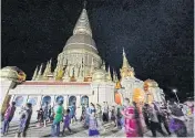  ?? ?? Buddha’s relics are enshrined in Wat Maha Chedi Sri Wiang Chai.