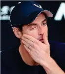  ?? GETTY IMAGES ?? Tears: Murray in 2019