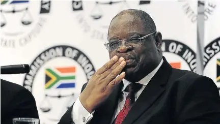  ?? /THULANI MBELE ?? The commission of inquiry into state capture, chaired by deputy chief justice Raymond Zondo, has detailed explosive revelation­s of the abuse of power, says the writer.