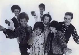  ?? EPIC RECORDS/PRODUCTION­S ?? Sly and the Family Stone in 1968.