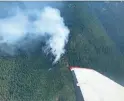  ?? ?? An aerial view of the Beachie Creek Fire while it was burning in the Opal Creek Wilderness area.