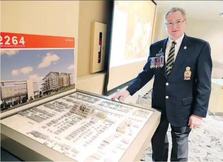  ?? FILES ?? Mark Barham, chairman of the Royal Canadian Legion Kensington board of trustees, reflects on the significan­ce of Vimy Ridge, marking its 100th anniversar­y. “It was the first time that you had all four divisions basically fight all together under...