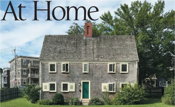  ?? TRACEE HERBAUGH HANDOUT PHOTO VIA AP ?? This 2018 photo provided by Tracee Herbaugh shows the exterior of the James Blake House, located in Boston’s Dorchester neighbourh­ood. The house, built in 1661, is listed as the oldest in Boston.