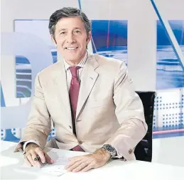  ?? TVE ?? ▶▶ Jesús Álvarez acumula 42 años de experienci­a en el periodismo deportivo.