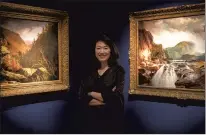  ?? LAUREN SCHNEIDERM­AN/HARTFORD COURANT ?? Min Jung Kim, director of the New Britain Museum of American Art, has announced that the museum will reopen July 14 and 15 for essential workers only for free. Members can come back July 16 and 17, and the general public, July 18.