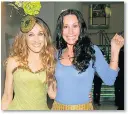  ??  ?? TOUCHING When Polly met SJP