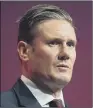  ??  ?? SIR KEIR STARMER: Said he had not spoken to Ms Abbott about her comments on the referendum.