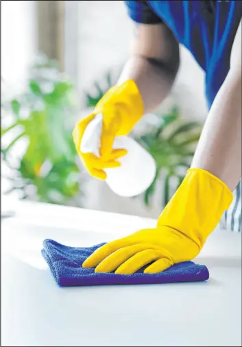  ?? Getty Images ?? A houseclean­ing pro can add efficiency to your job and catch what you might miss.