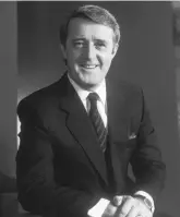  ?? Library and Archives Canada photo ?? Brian Mulroney, father of free trade and negotiator of the Acid Rain Accord with the U.S.