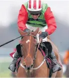  ??  ?? ■ Definitly Red big chance at Wetherby