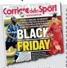  ??  ?? Nel mirino
La prima pagina del Corsport