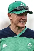  ??  ?? Crunch tie: Joe Schmidt