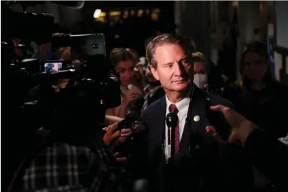  ?? ?? Tim Burchett on Capitol Hill in Washington DC in October 2023. Photograph: Leah Millis/Reuters