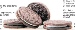  ?? Photo / 123rf.com ?? How well do you know your Oreos?