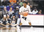  ?? Jessica Hill / Associated Press ?? UConn’s Alterique Gilbert was named AllSecond Team at the American Athletic Conference Media Day.