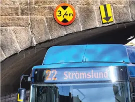  ?? Bild: Stefan Bennhage ?? I Trollhätta­n och Vänersborg rullar ett 50-tal gasbussar.