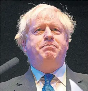  ??  ?? HOUSE RULES: Boris Johnson was ordered to apologise to MPs in the Commons