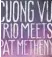  ??  ?? Cuong Vu Trio meets Pat Metheny