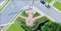  ?? PROVIDED ?? The West Chester Twp. trustees have approved $359,408 in TIF funding for the new Station Road pocket park, the final touch on the huge Cincinnati Dayton Road widening project.