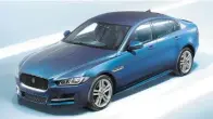  ??  ?? Jaguar XE. El lujoso sedán vendrá entre marzo y abril.