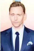 ??  ?? Tom Hiddleston