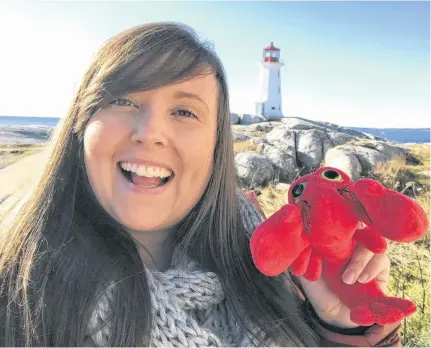  ??  ?? Local travel blogger Cailin O'neil has circled the globe, but is now focusing on the wonders of her home province with Nova Scotia Explorer.