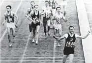  ?? PHOTOSPORT ?? Peter Snell, here winning the 1500m at the Tokyo Olympic Games in 1964, has long held the unofficial title of New Zealand’s finest Olympian. But that honour is surely under threat from Lisa Carrington.