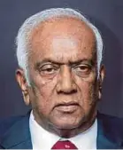  ??  ?? Tan Sri Ramon Navaratnam