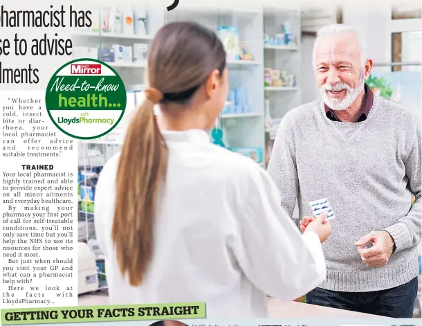 ?? with LloydsPhar­macy ?? Need-to-know health...