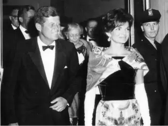  ??  ?? John and Jackie Kennedy in 1962: in many ways, they were America’s first royal family