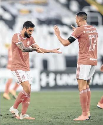  ?? /TWITTER INTERNACIO­NAL ?? El equipo dirigido por el entrenador argentino Eduardo Coudet reafirmó el gran momento por el que pasa en el campeonato brasileño.