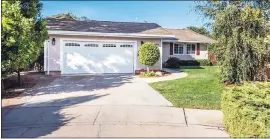  ?? COURTESY ERDAL TEAM, SERENO GROUP ?? This house at 889 Quetta Ct. in Sunnyvale, which listed for $1,899,000, sold for $2,445,000 — part of the new normal for Bay Area real estate.