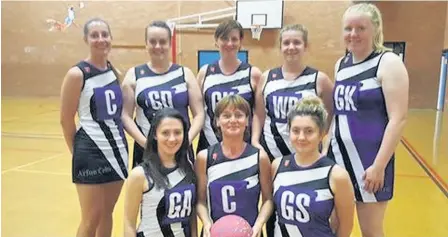  ??  ?? Arfon Celts defeated Yr Amigos 31-14 in Division Two of the Gwynedd and Anglesey Netball League