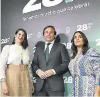  ?? ?? Araceli Cabello, Antonio Repullo y Beatriz Jurado.