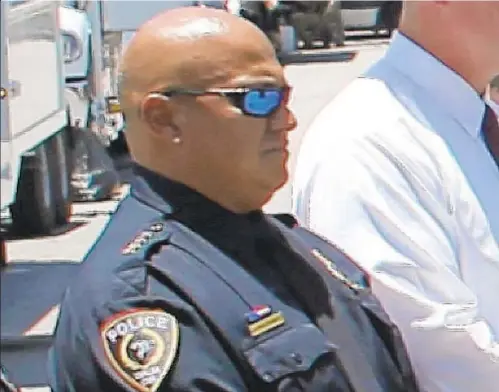  ?? ?? Uvalde School Police Chief Pedro Arredondo apparently showed up to the mass shooting site without his radio, making it difficult to communicat­e with the cops on the scene, according to a Texas state senator.