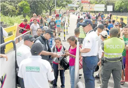  ?? Foto Archivo ?? El perfil de migración reciente indica que de Venezuela migran más los hombres, según estudio./