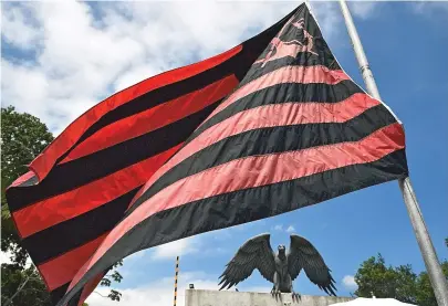  ?? CARL DE SOUZA / AFP ?? Flamengo está proibido de receber menores no centro de treinament­o do Ninho do Urubu, no Rio de Janeiro