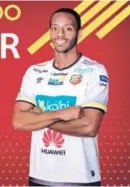  ?? CORTESÍA ?? Herediano publicó esta imagen de Júnior Díaz, ayer.