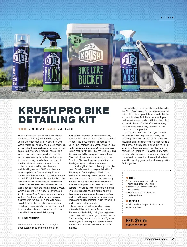 Pro bike kit australia hot sale