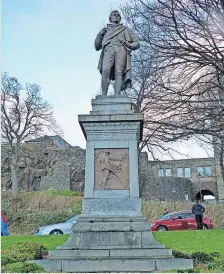  ?? ?? Landmark Robert Burns statue, Stirling